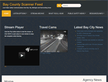 Tablet Screenshot of baycountyscanner.org